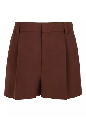 Gucci pleated tailored shorts - Brown