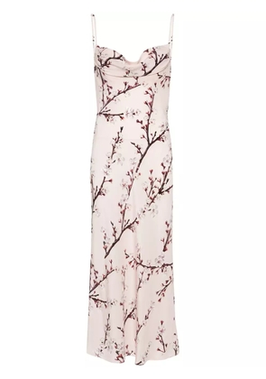 Alexander McQueen Blossom midi dress - Pink