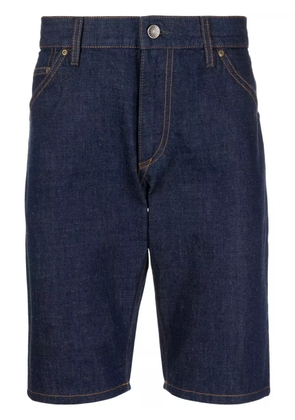 Dolce & Gabbana low-rise denim shorts - Blue