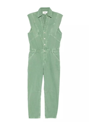 Ba&Sh Figo button-fastening sleeveless jumpsuit - Green