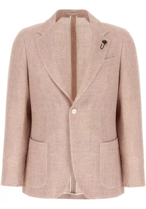 Lardini patch pocket blazer - Pink