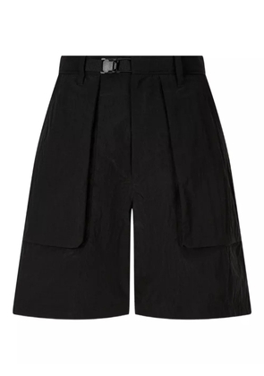 STUDIO TOMBOY buckle-fastening pocket shorts - Black