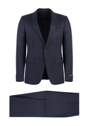 Zegna single-breasted suit - Blue