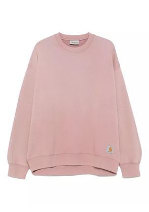 Carhartt WIP Hudson cotton crew-neck sweatshirt - Pink