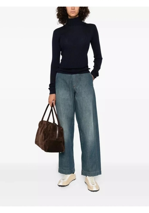 Soeur button-fly straight jeans - Blue