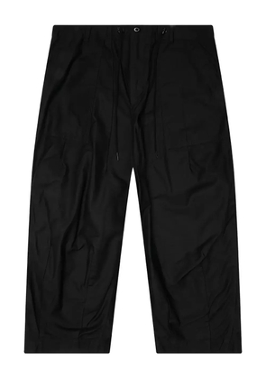 Needles drawstring cargo trousers - Black