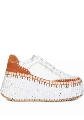 Chloé Nama platform sneakers - White