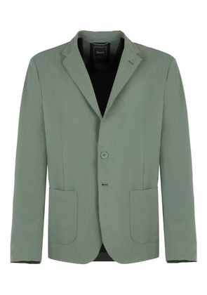 Herno single-breasted lapel blazer - Green