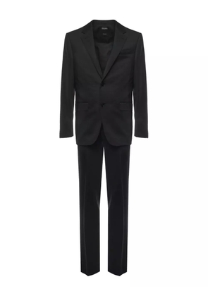 Zegna two-button suit - Black