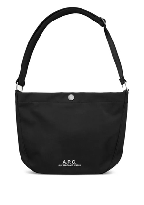 A.P.C. Journal shoulder bag - Black