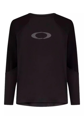 Oakley perforated-panel long-sleeves T-shirt - Brown