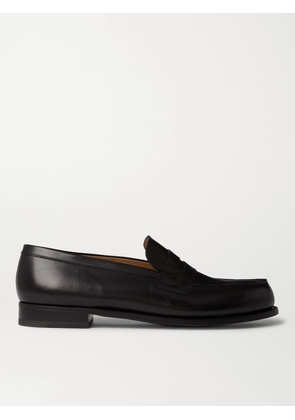 J.M. Weston - 180 Moccasin Leather Loafers - Men - Black - UK 6
