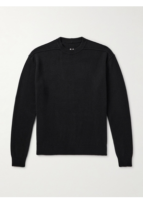 Rick Owens - Boiled Cashmere and Wool-Blend Sweater - Men - Black - XS