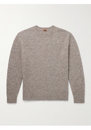 Barena - Brushed Alpaca-Blend Sweater - Men - Brown - XS