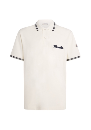 Moncler Cotton Logo Polo Shirt