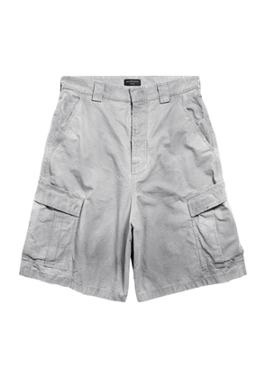 Balenciaga Cotton Cargo Shorts