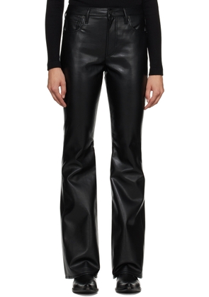Citizens of Humanity Black Lilah Leather Pants