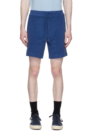 TOM FORD Blue Towelling Shorts