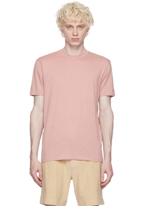 TOM FORD Pink Embroidered T-Shirt