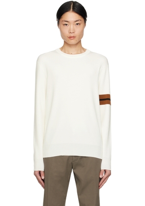 ZEGNA Off-White Striped Sweater