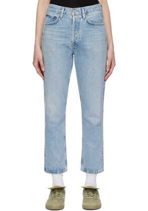 AGOLDE Blue Riley Jeans