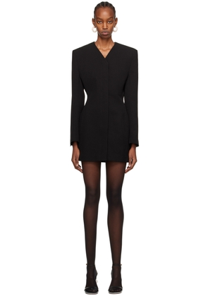 JACQUEMUS Black Les Sculptures 'La robe Cubo' Minidress