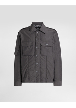 Dolce & Gabbana Technical Fabric Jacket With Tag - Man Coats And Jackets Grey 50