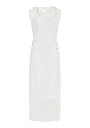 Bottega Veneta - Layered Cotton Dress - White - IT 40 - Moda Operandi