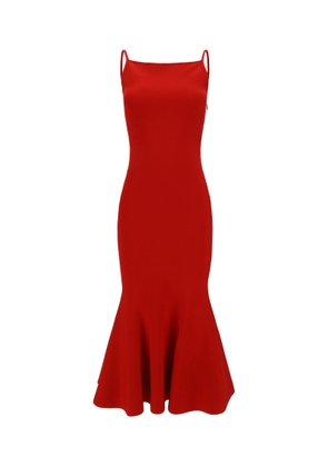 Alexander McQueen Flared Knit Dress