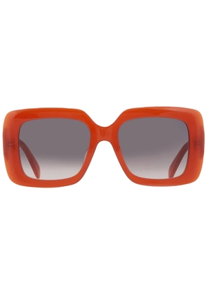 Celine Brown Gradient Square Ladies Sunglasses CL40263I 42F 54