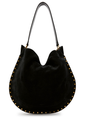 Isabel Marant Oskan Hobo Suede Shoulder bag - Black - One Size