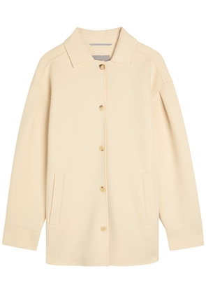 Max Mara Leisure Emblema Cotton-blend Jacket - Ivory - M (UK12 / M)