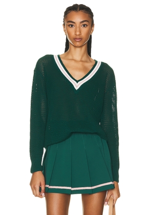 Varley Hadley Knit Sweater in Forest - Green. Size L (also in ).