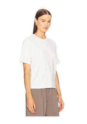 EAVES Ander Sport Tee in Ivory. Size L. Also in M, S, XL, XS.