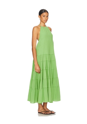 Free People x free-est Somewhere Sunny Maxi Dress in Green. Size M. Also in L, XL.