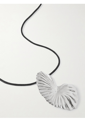 YSSO - The Birth Of Venus Sterling Silver And Cord Necklace - One size