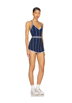 Free People x FP Movement Cool On The Court One Piece in Navy. Size L. Also in M, XL.