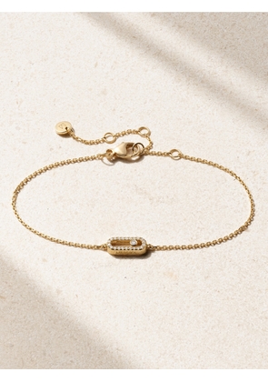 Messika - Move Uno 18-karat Gold Diamond Bracelet - One size