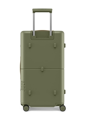 July Checked Trunk in Olive.