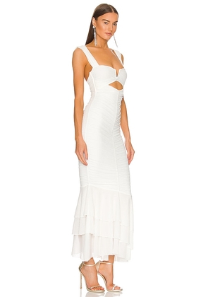 Michael Costello x REVOLVE Hilary Gown in Ivory. Size M. Also in S, XL, XS, XXS.
