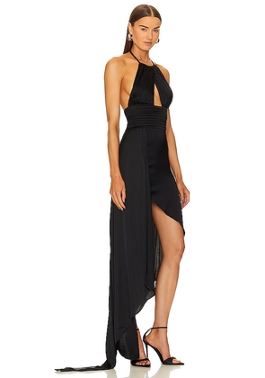 Michael Costello x REVOLVE Merdian Gown in Black. Size XL. Also in XS.