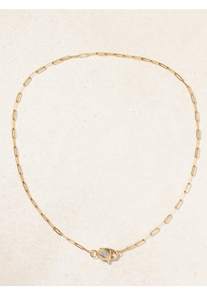 Pascale Monvoisin - Louise 9-karat Yellow And White Gold Diamond Necklace - One size