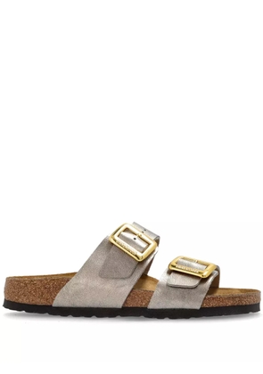 Birkenstock Arizona slides - Silver