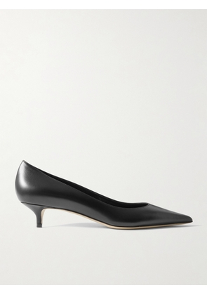 Jimmy Choo - Amelia 30 Leather Pumps - Black - IT35,IT36,IT36.5,IT37,IT37.5,IT38,IT38.5,IT39,IT39.5,IT40,IT40.5,IT41,IT41.5,IT42,IT43