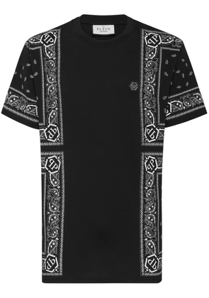 Philipp Plein paisley-print T-shirt - Black