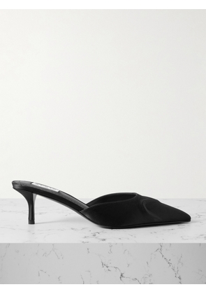 Alaïa - 55 Satin Mules - Black - IT35,IT36,IT36.5,IT37,IT37.5,IT38,IT38.5,IT39,IT39.5,IT40,IT40.5,IT41