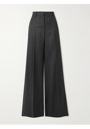 Stella McCartney - Wool-felt Flared Pants - Gray - IT34,IT36,IT38,IT40,IT42,IT44,IT46,IT48,IT50