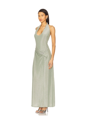 Lovers and Friends Angelina Maxi Dress in Sage. Size L. Also in M, S, XL, XS, XXS.