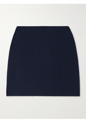 TOVE - Jeanette Wool-twill Mini Skirt - Blue - FR 34,FR 36,FR 38,FR 40,FR 42