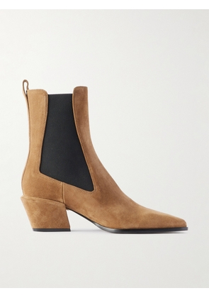 Paris Texas - Bettina Suede Ankle Boots - Brown - IT36,IT36.5,IT37,IT37.5,IT38,IT38.5,IT39,IT39.5,IT40,IT40.5,IT41,IT41.5,IT42